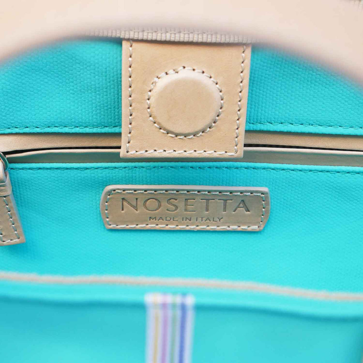 Carlia Small Tote Canvas and Leather