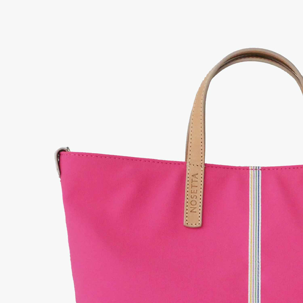 Carlia Small Tote Canvas and Leather