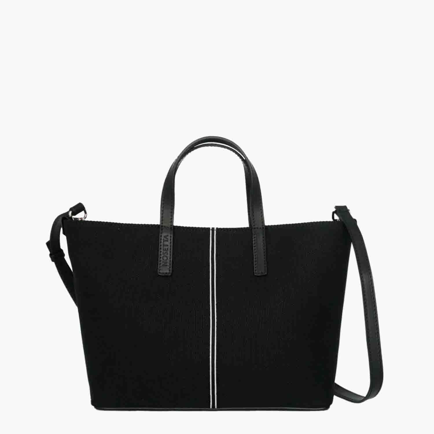Carlia Small Tote Cotton Canvas and Leather
