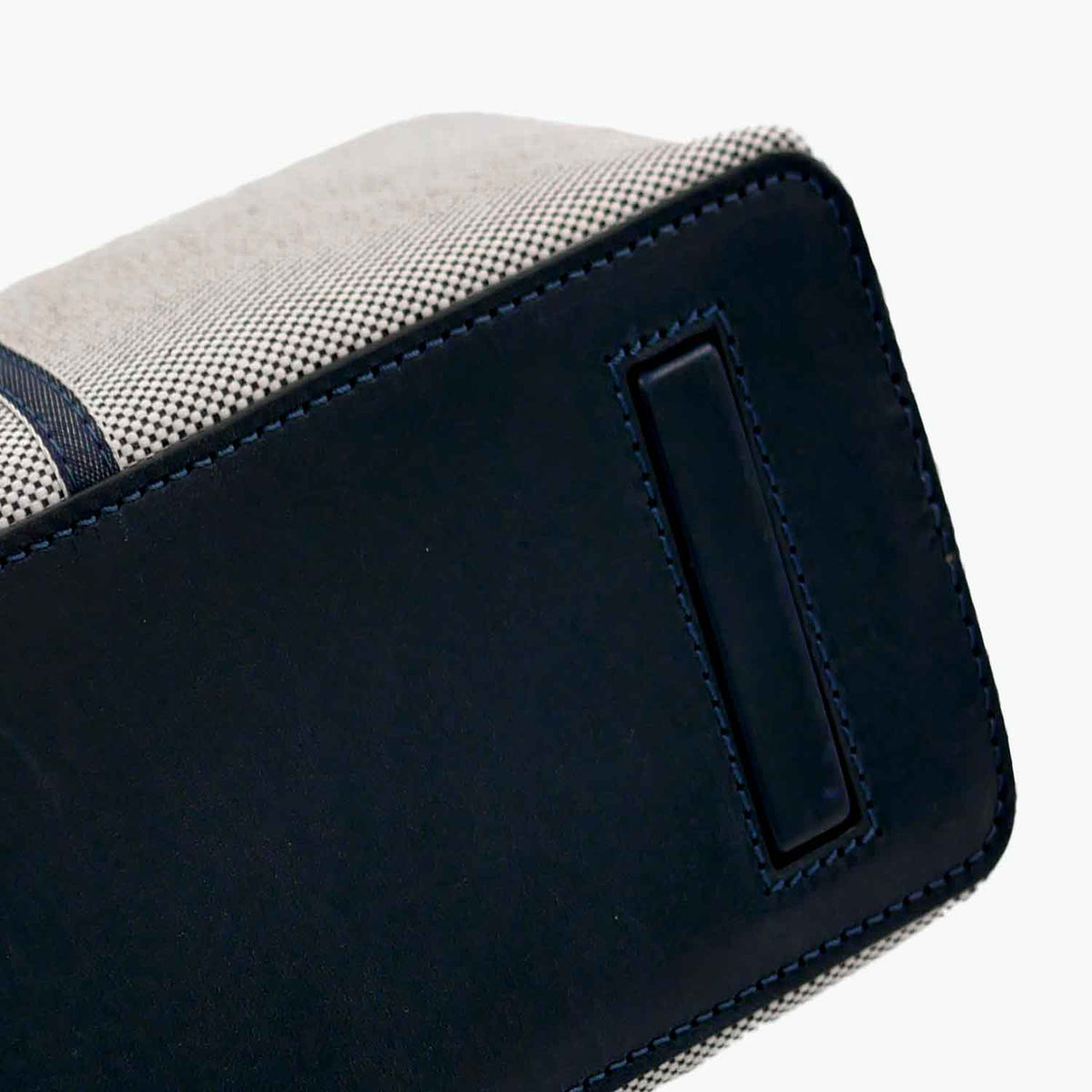 Carlia Small Tote Cotton Tweed and Leather