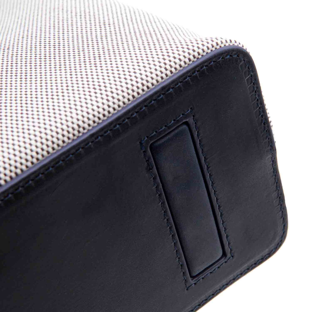 Celesia Cabas Moyen Tweed de Coton et Cuir