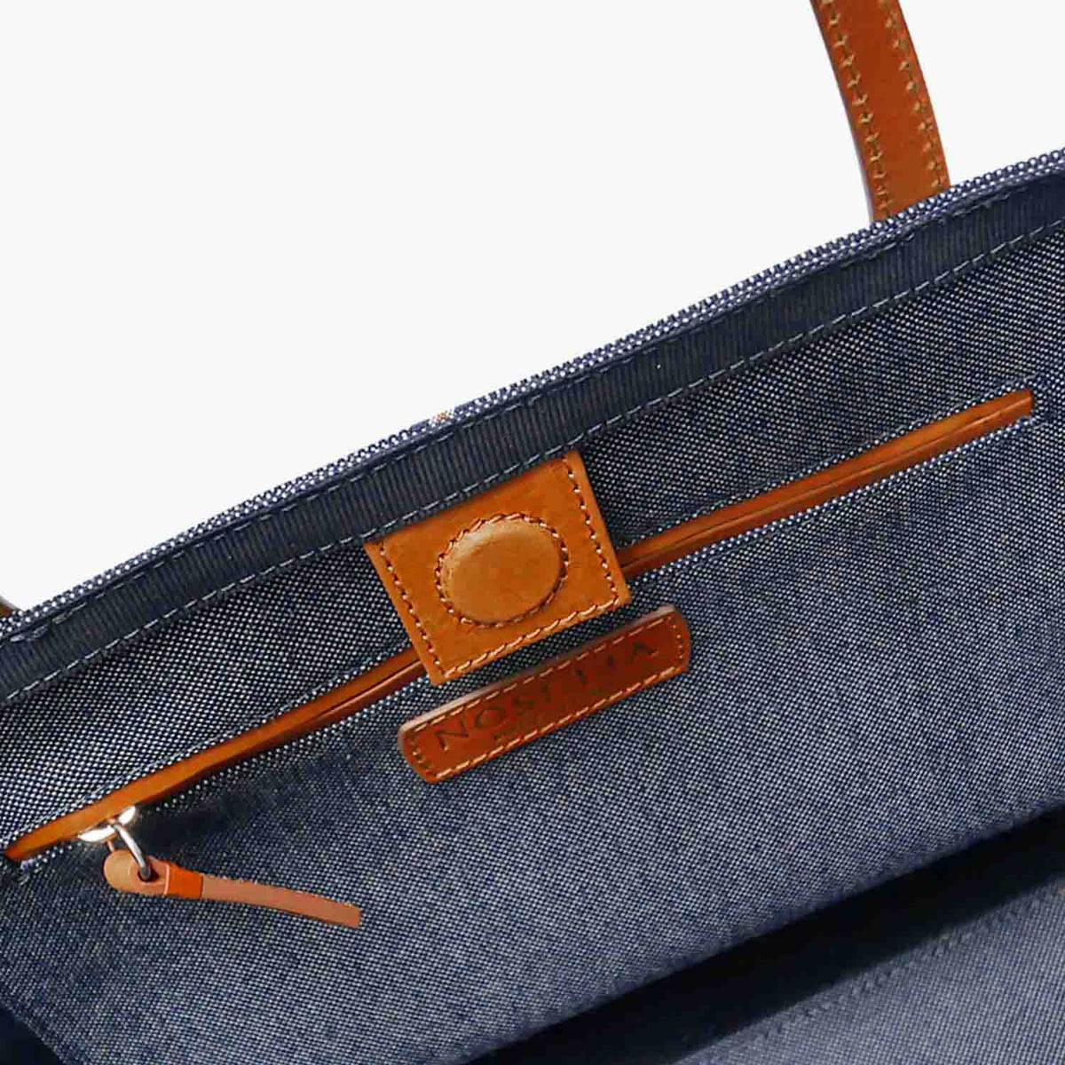 Celesia Medium Tote Denim and Leather