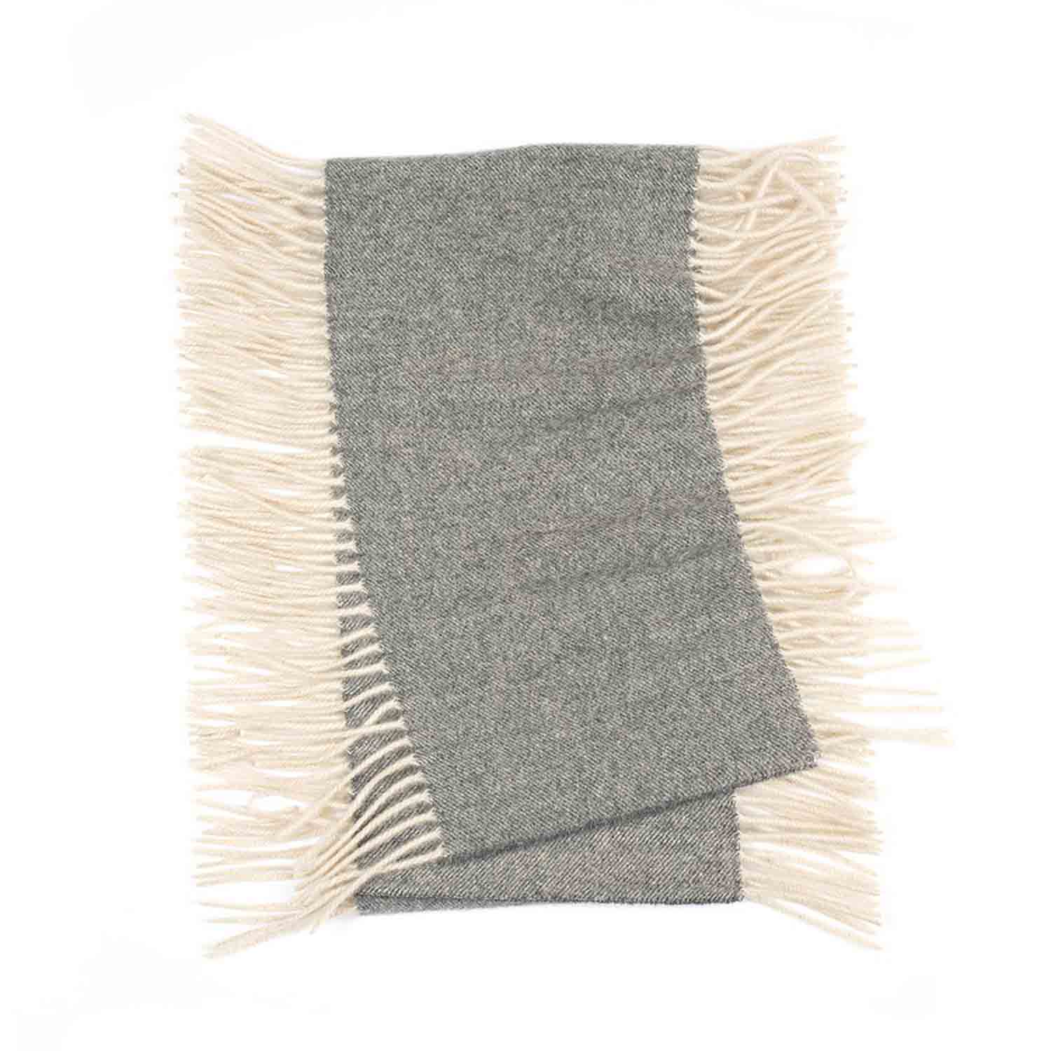 Fringed Cashmere Scarf