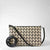 Gallia-S Pochette convertibile in Tweed di Velluto e Pelle