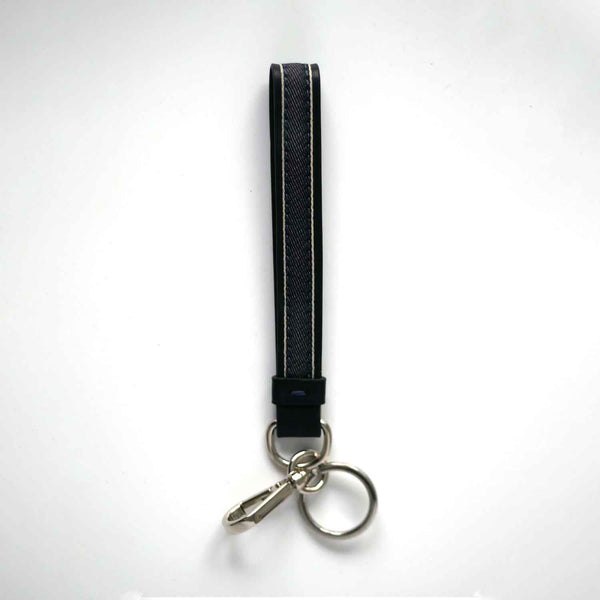 Geno Keyring Cotton Tweed and Leather - Nosetta