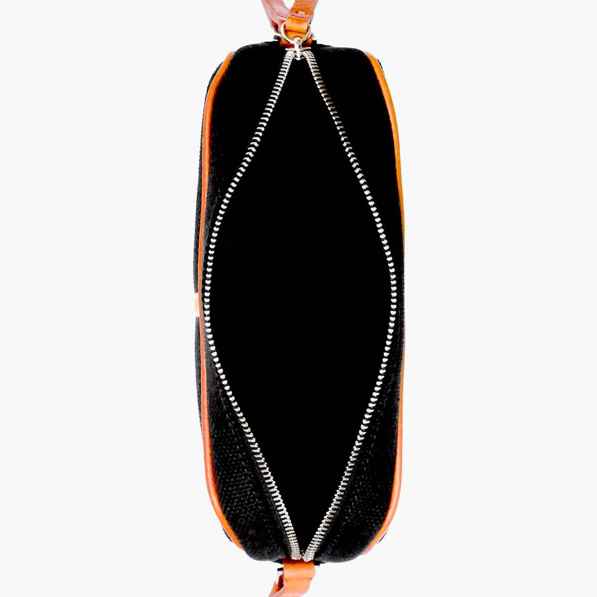 Margherita-L Crossbody Cotton Canvas and Leather