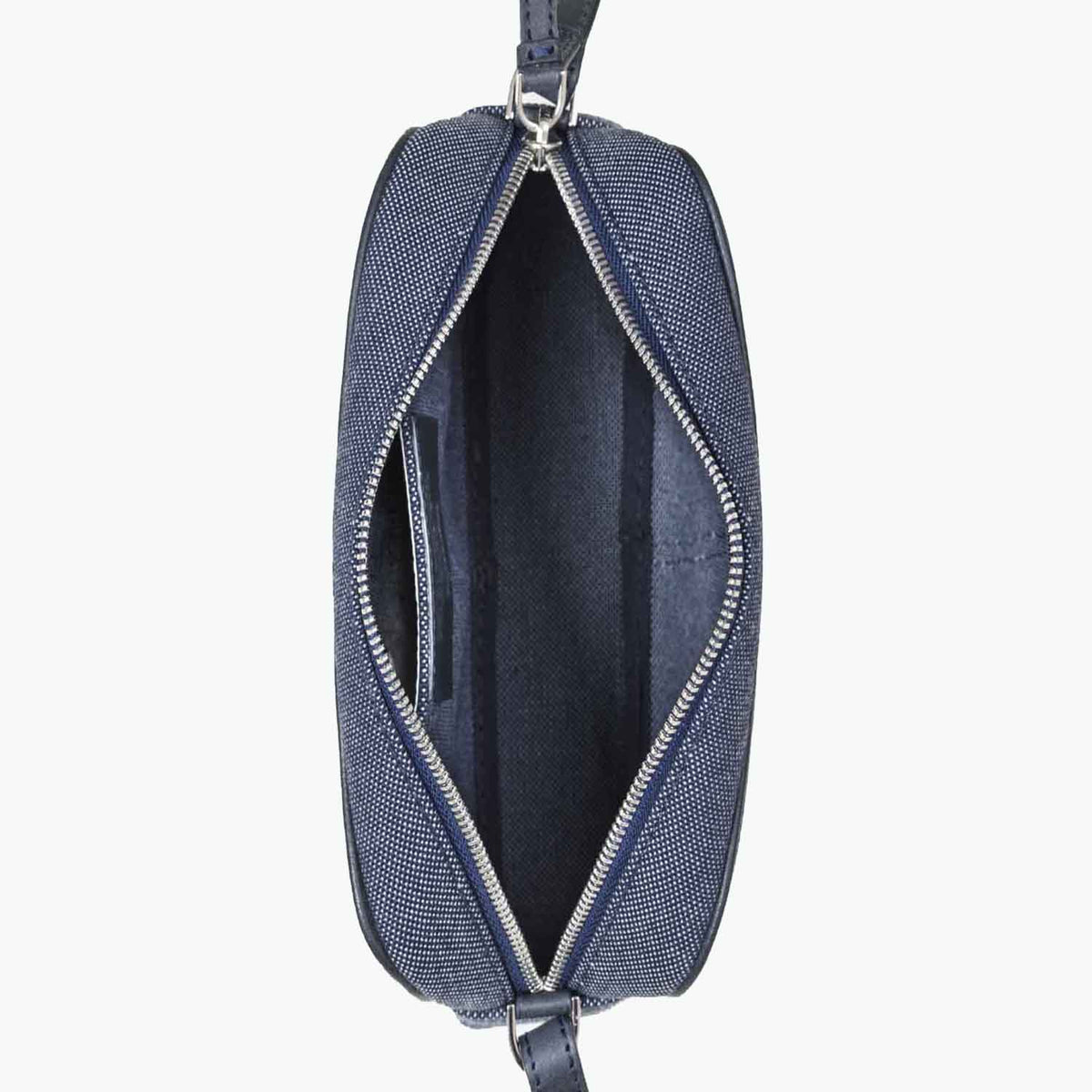 Margherita-L Crossbody Denim and Leather