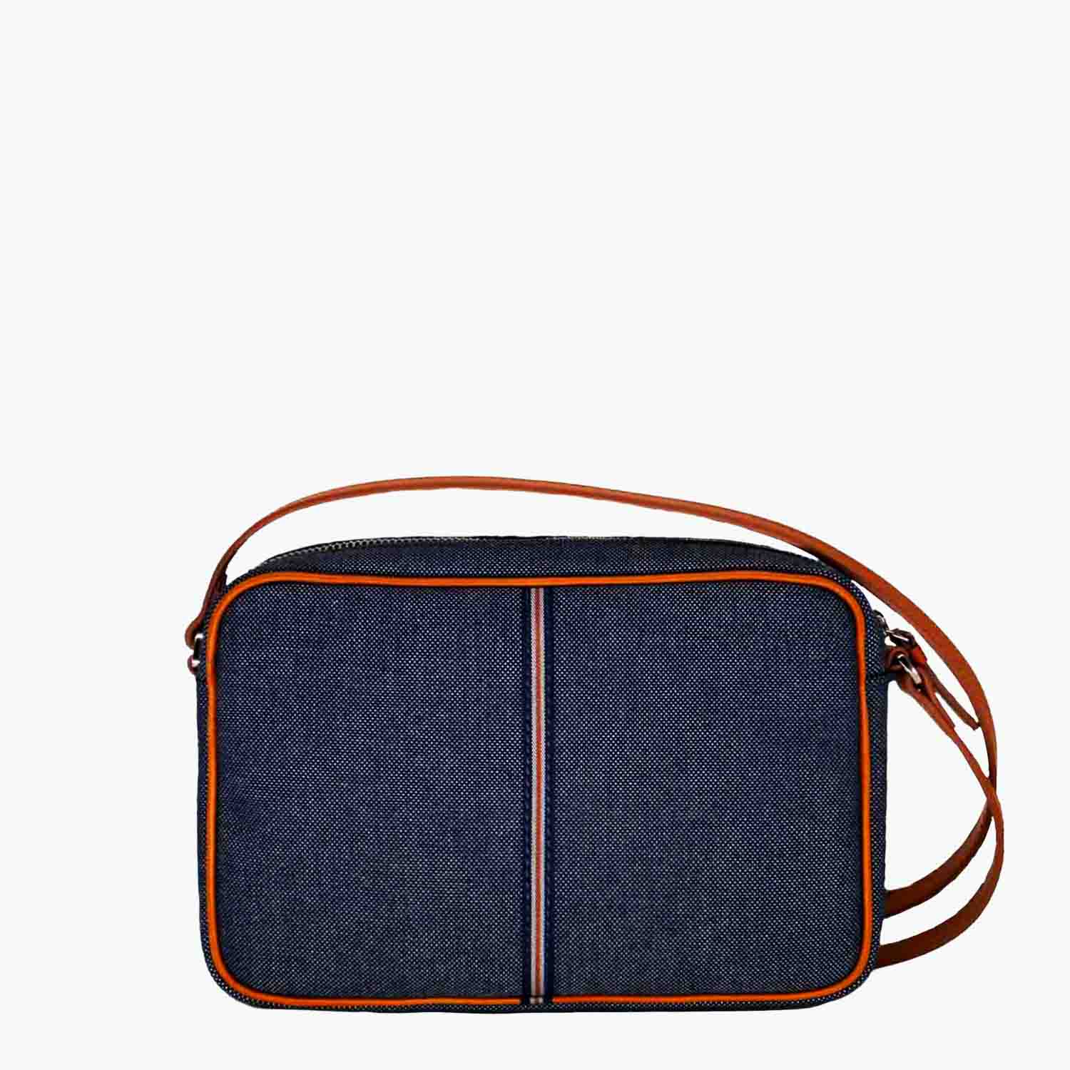 Margherita-L Crossbody Denim and Leather