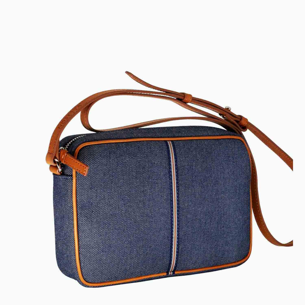 Margherita-L Crossbody Denim and Leather