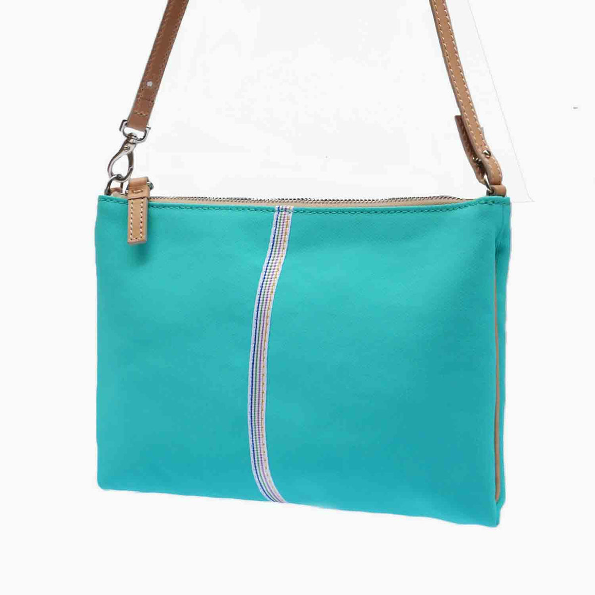 Gallia_LS Clutch Canvas and Leather