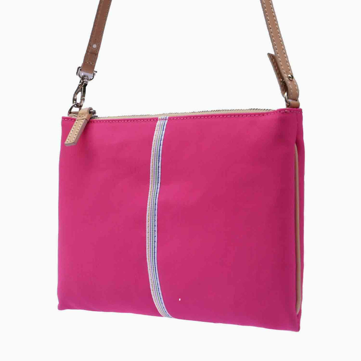 Gallia_LS Clutch Canvas and Leather