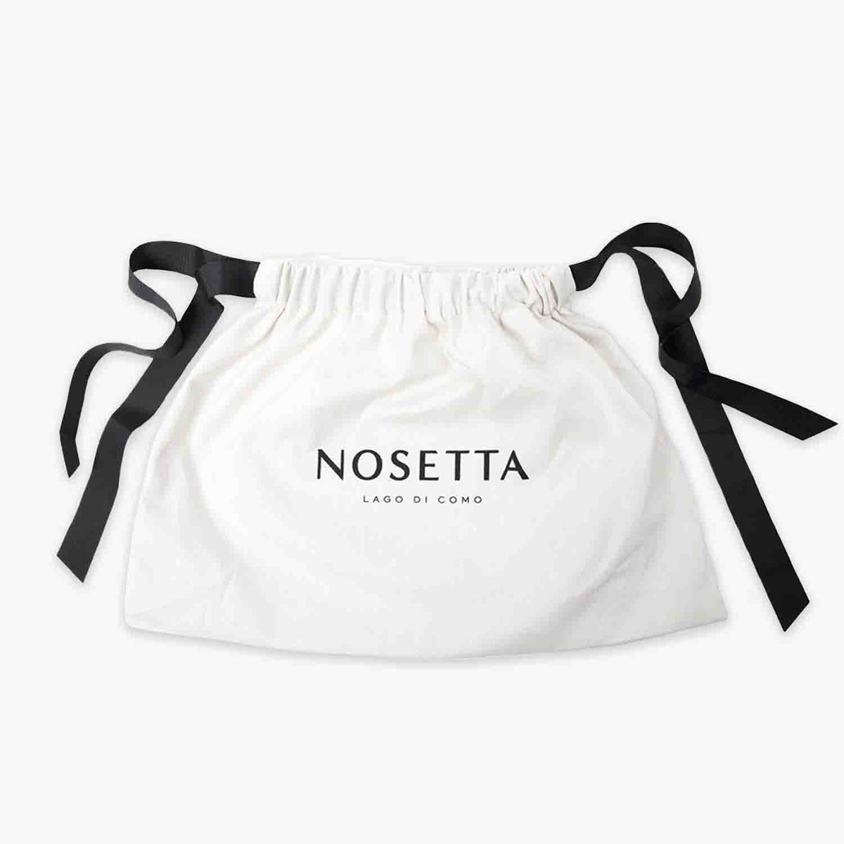 Carlia Shopper Piccola in Cotton Canvas e Pelle