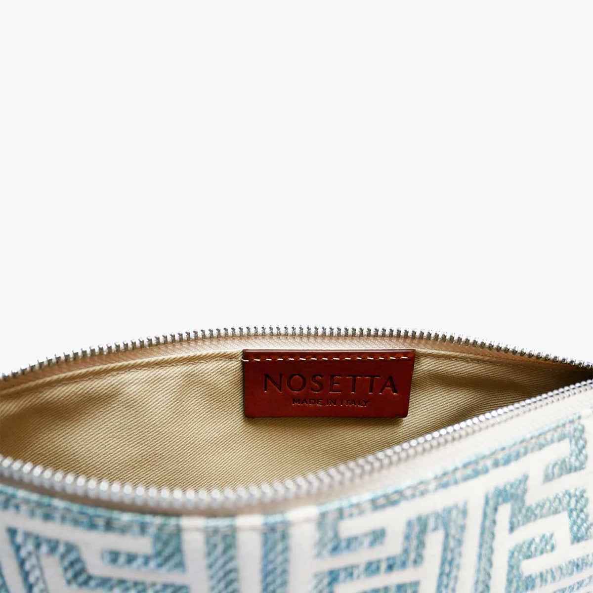 Gallia-S Pochette convertibile in Tweed di Velluto e Pelle
