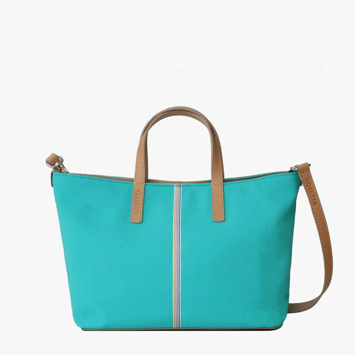 Carlia Small Tote Canvas and Leather