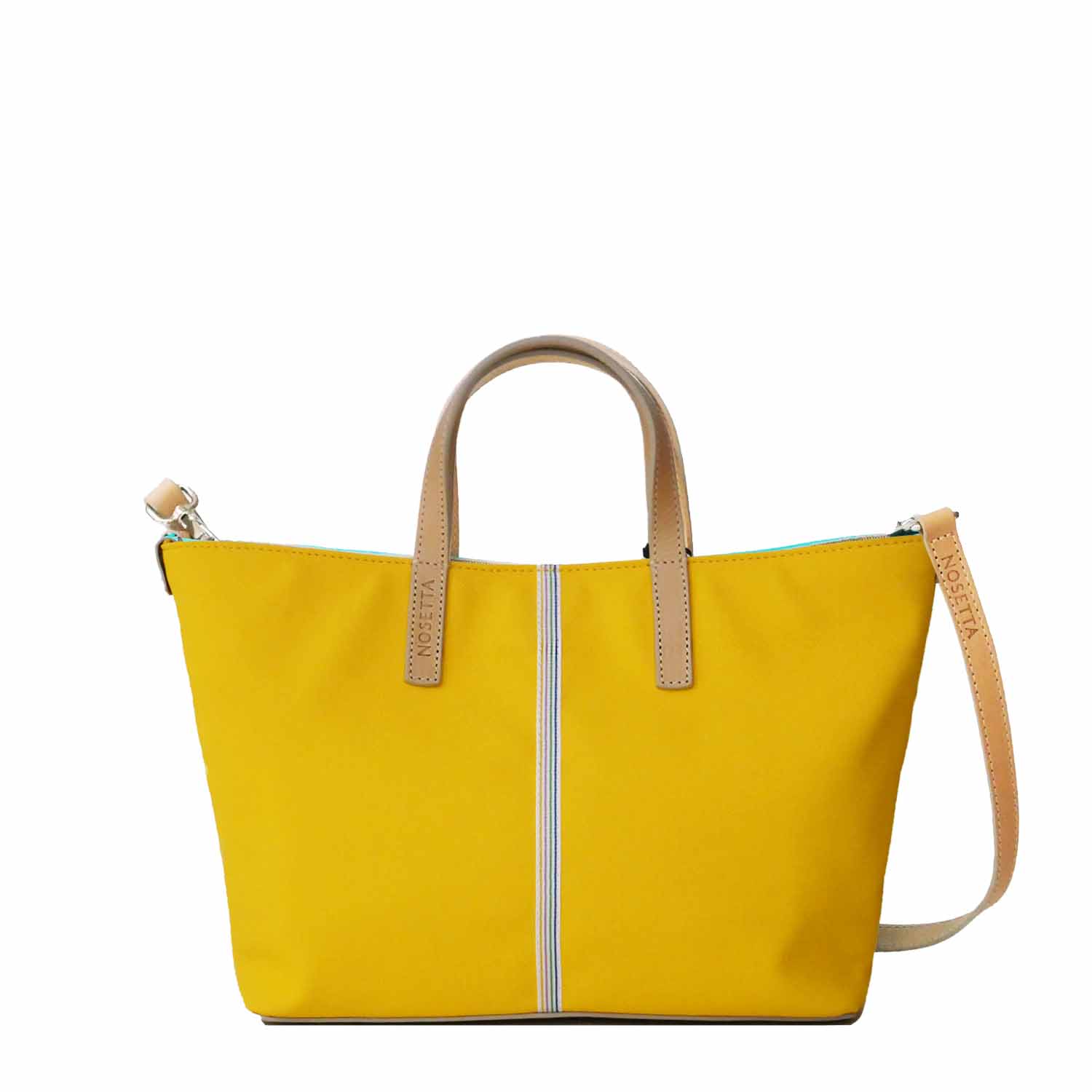 Carlia Small Tote Canvas and Leather