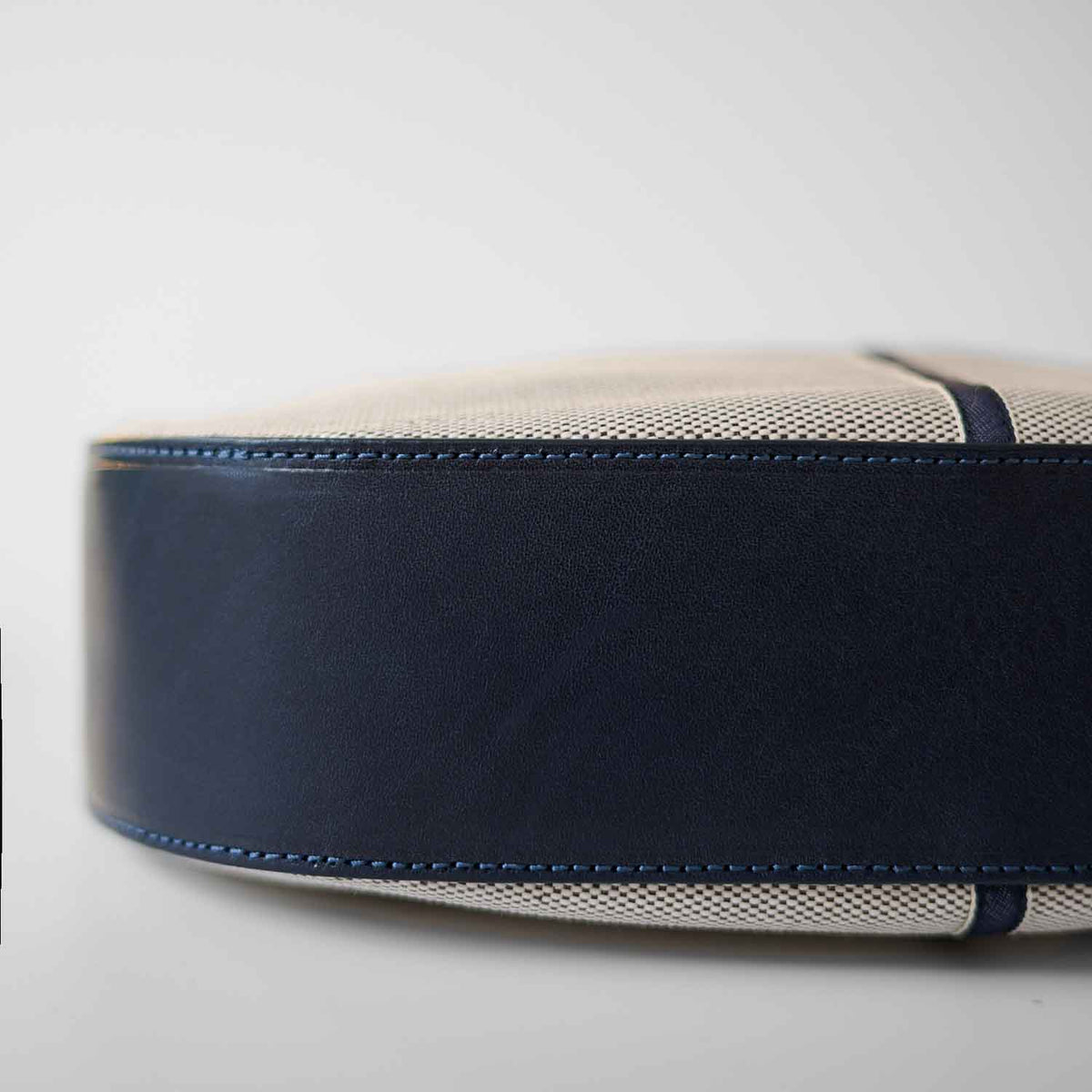 Olmo Hobo Cotton Tweed and Leather