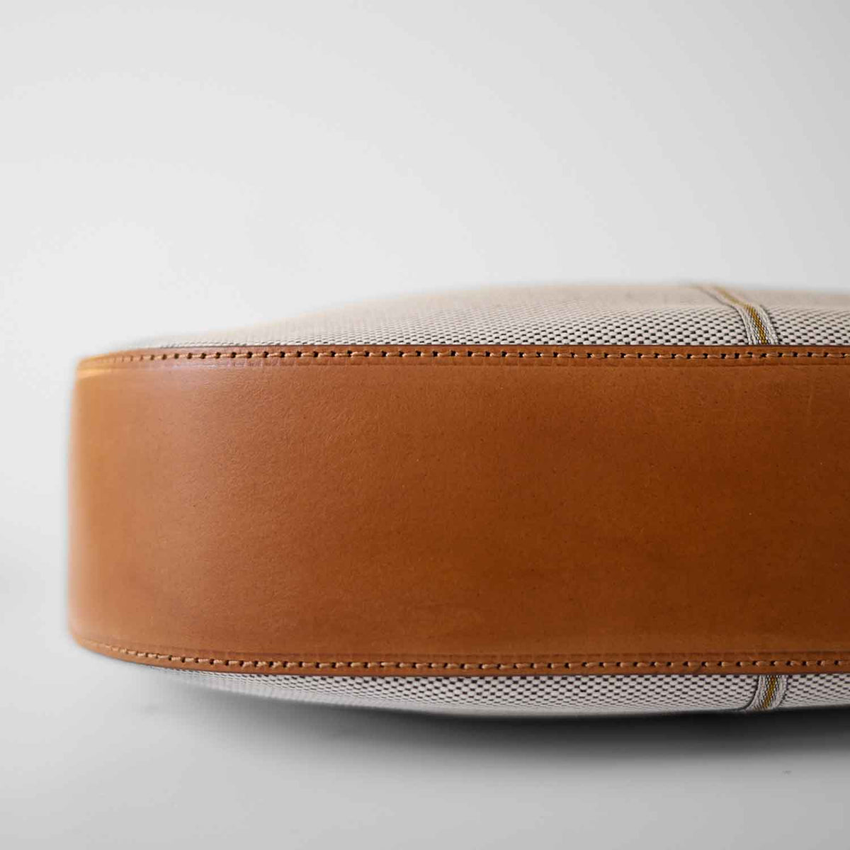 Olmo Hobo Cotton Tweed and Leather