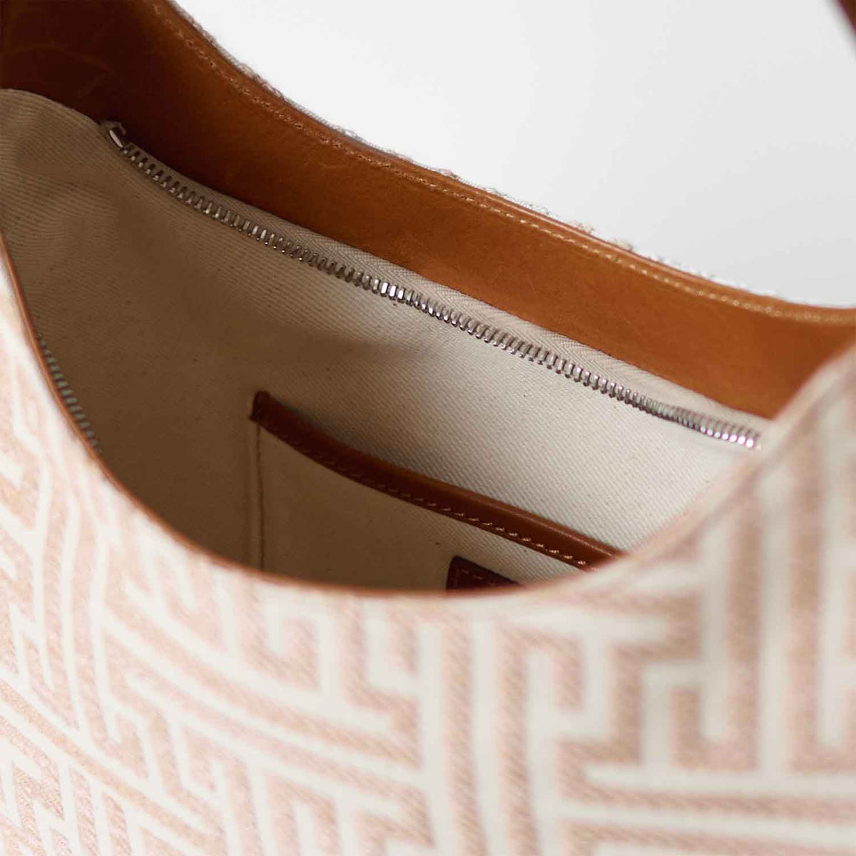 Olmo Hobo Labyrinth Jacquard and Leather