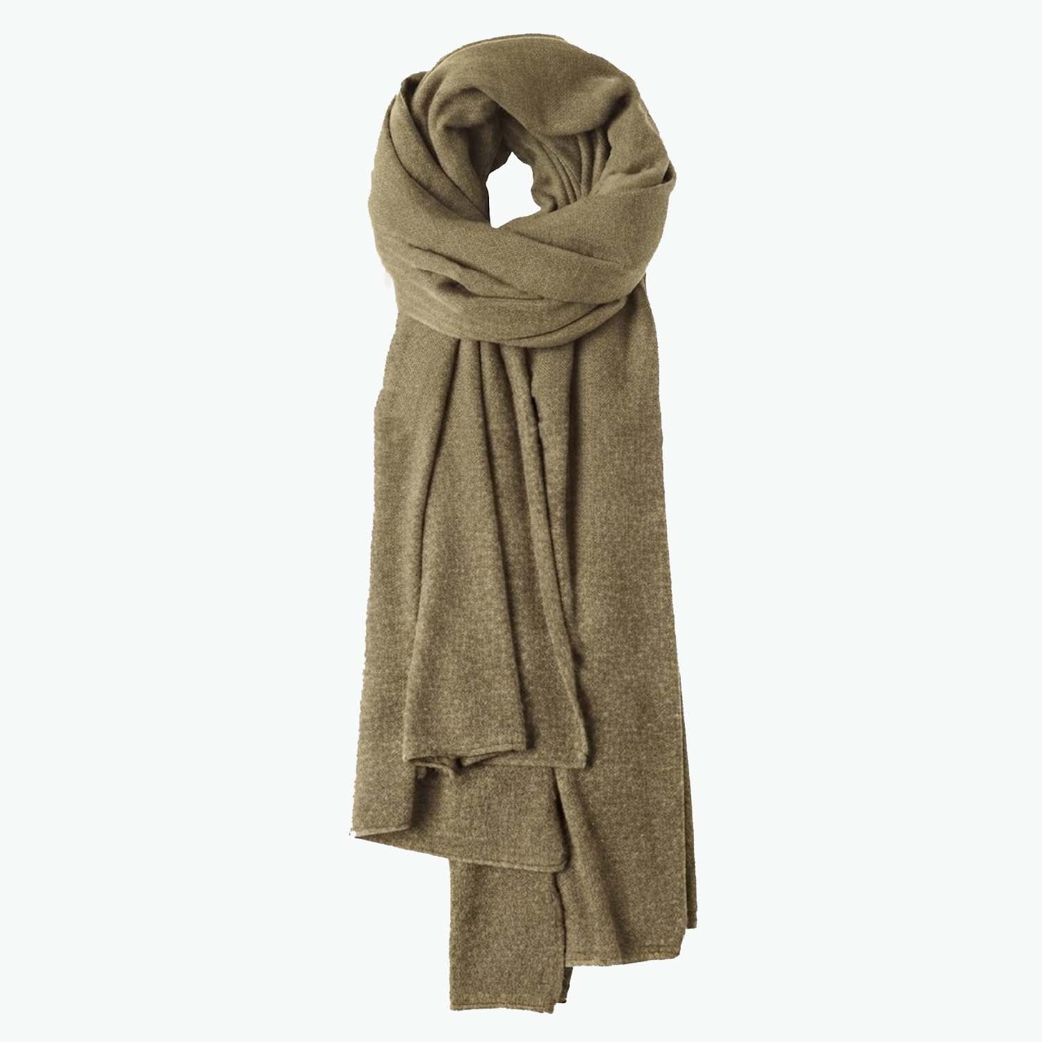 Knitted 100% Linen Scarf