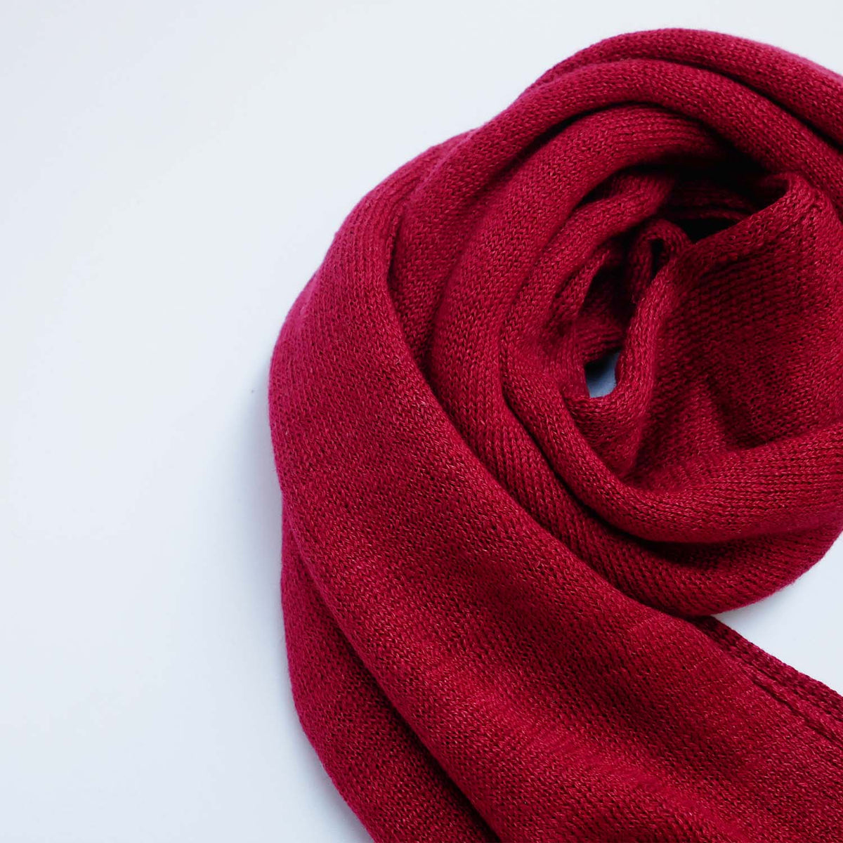 Knitted 100% Linen Scarf