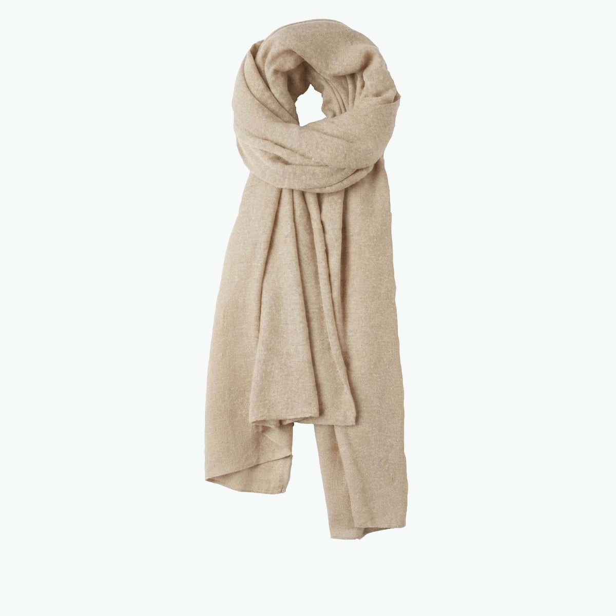Knitted 100% Linen Stole