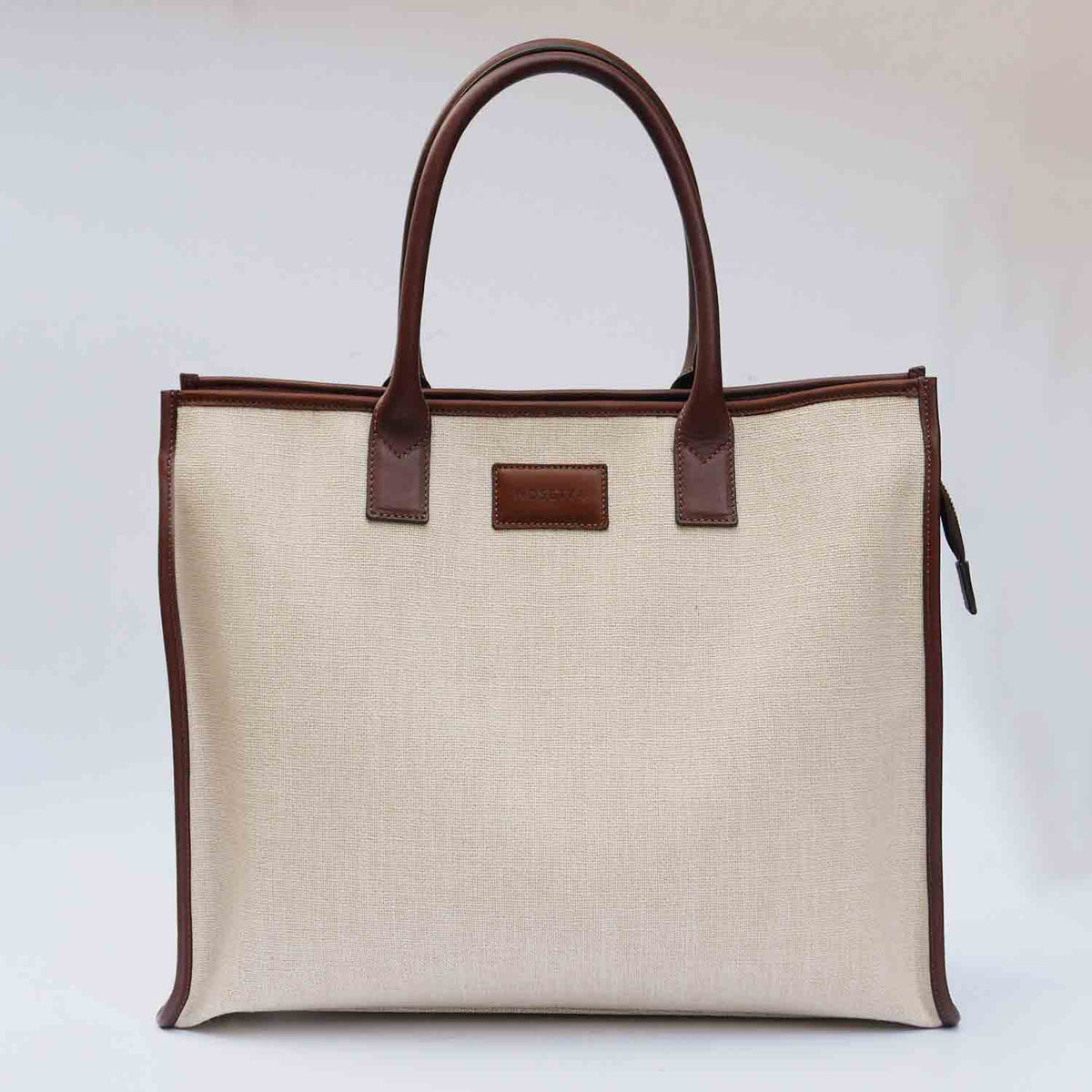 Massima Medium Tote Canvas and Leather