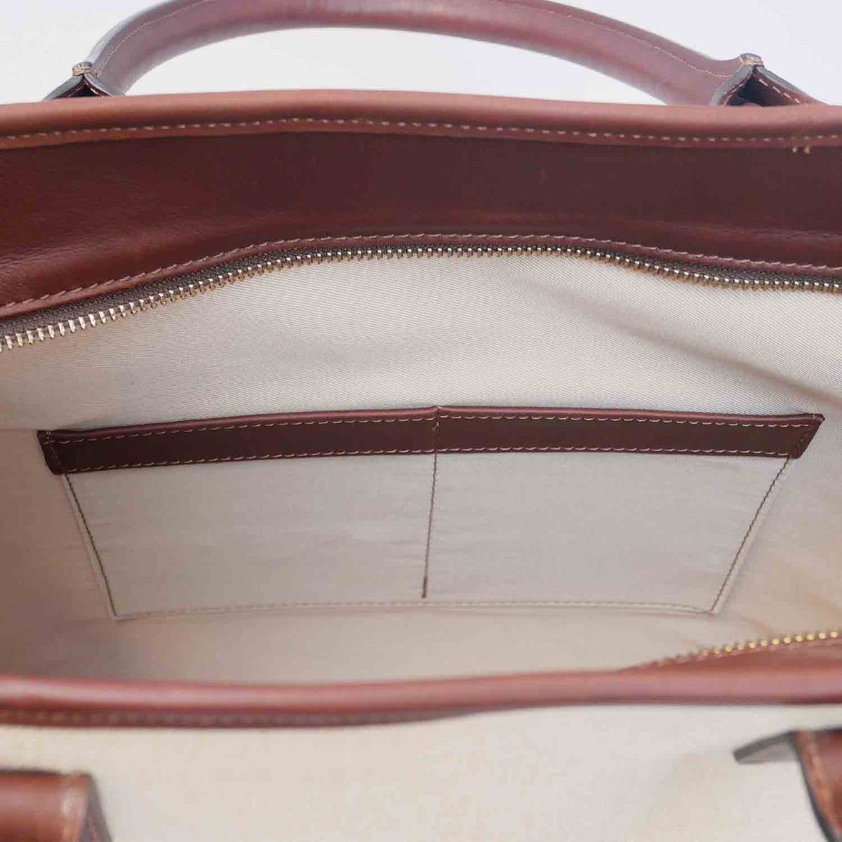Massima Medium Tote Canvas and Leather