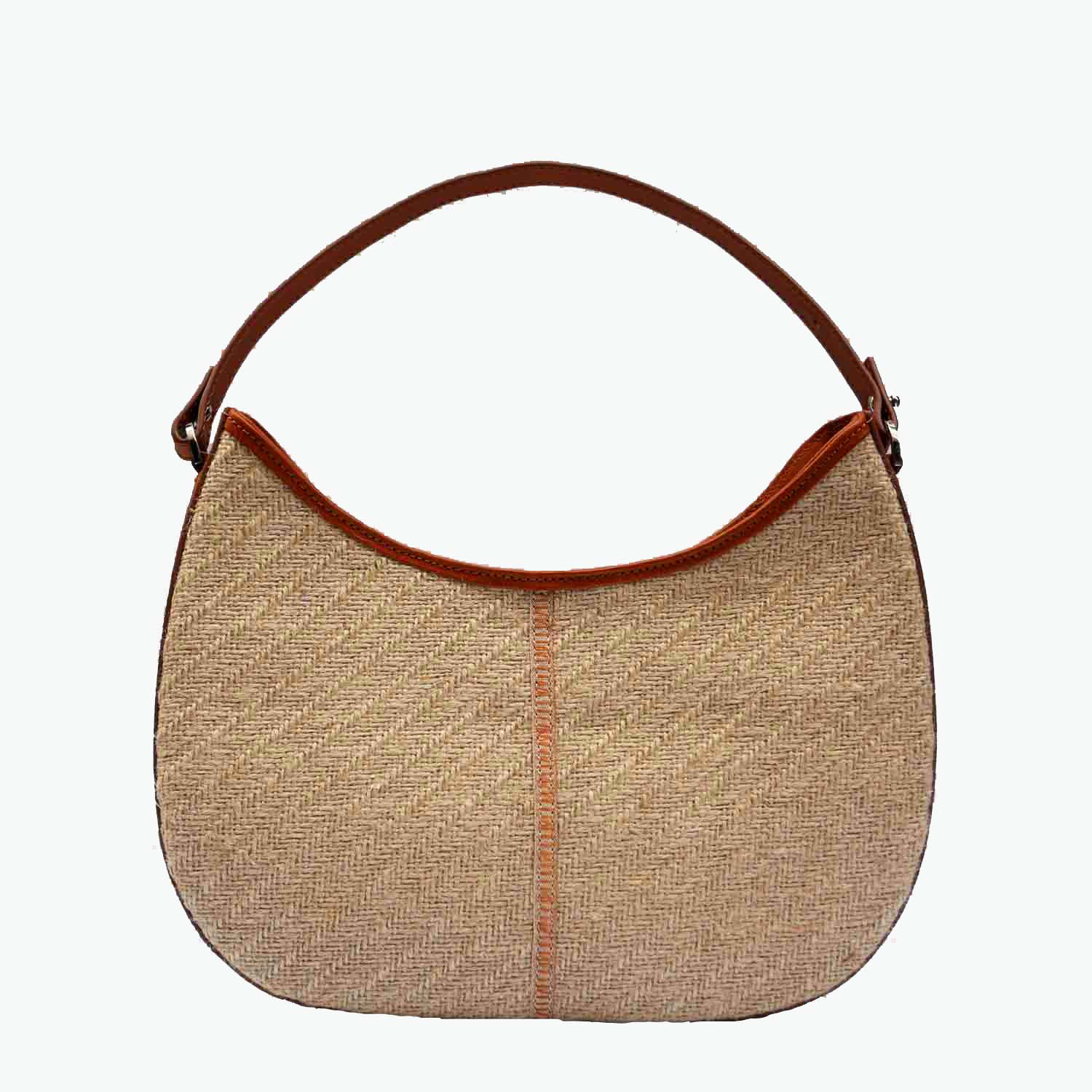 Olmo Hobo Jute and Leather