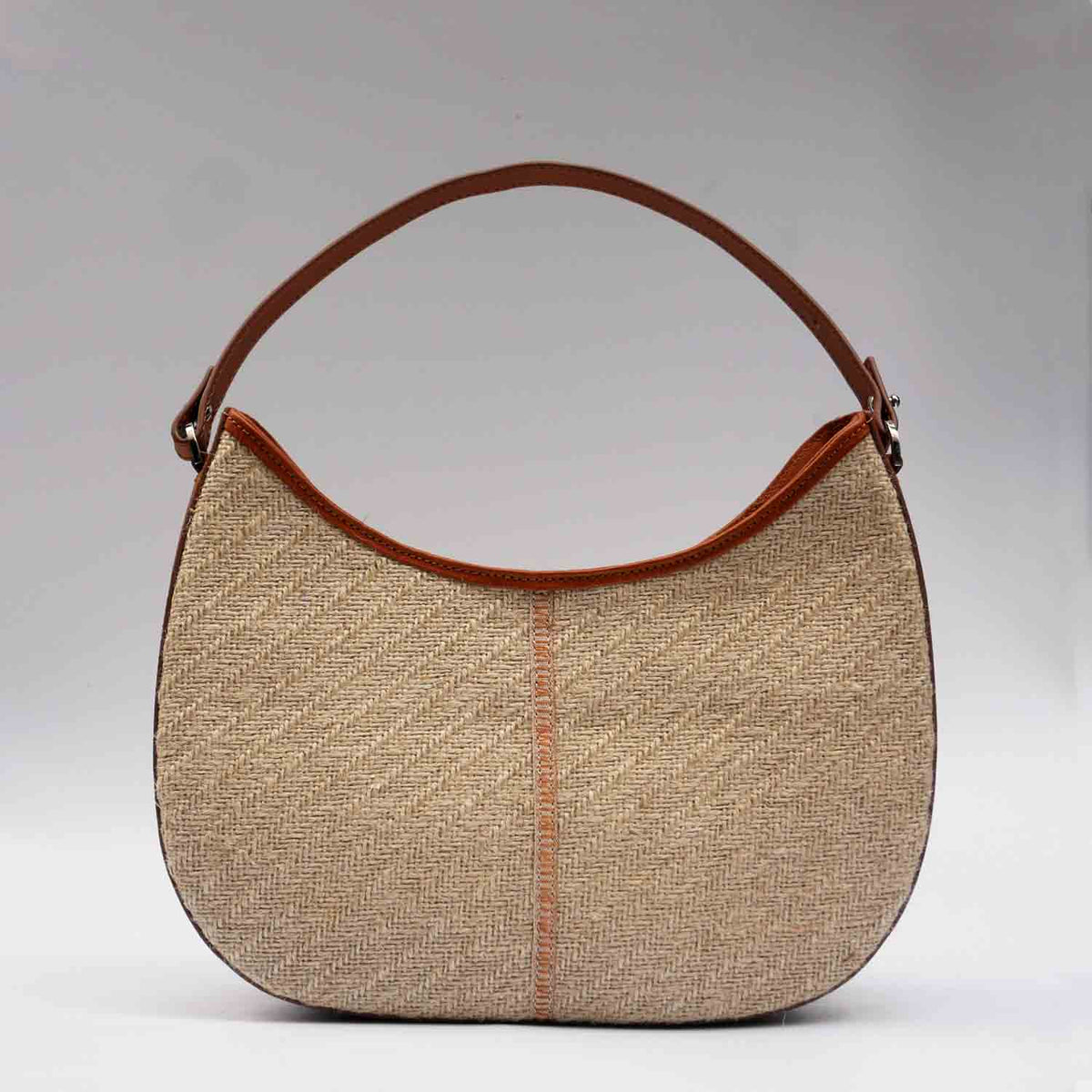 Olmo Hobo Jute and Leather