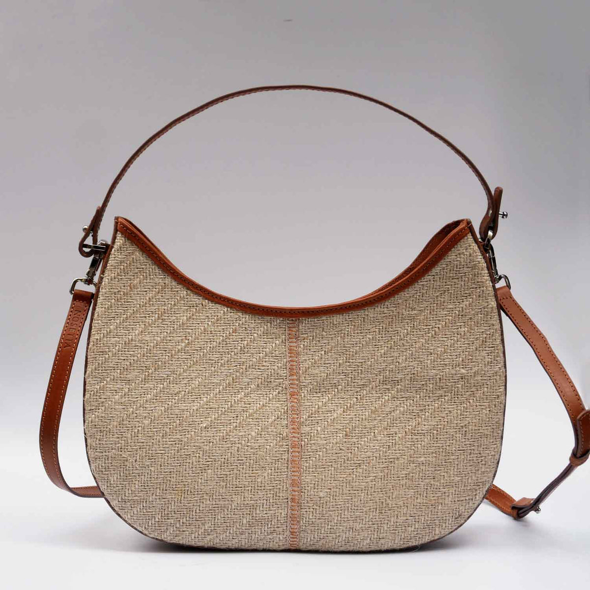 Olmo Hobo Jute and Leather