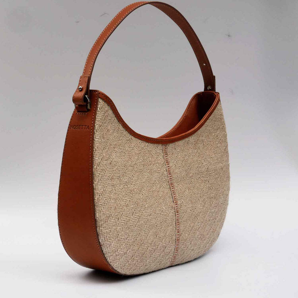 Olmo Hobo Jute and Leather