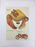 MOTO GUZZI SOGNI VINTAGE POSTER