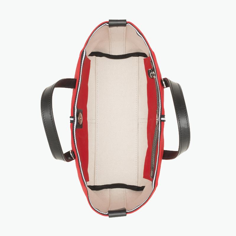 Carlia Small Tote Canvas and Leather - Nosetta