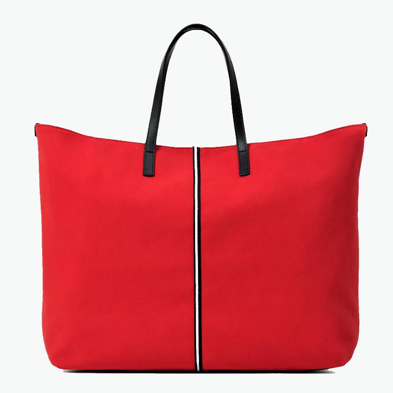 Carlotta Large Tote Canvas and Leather - Nosetta