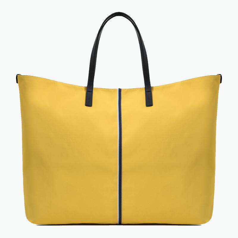 Carlotta Large Tote Canvas and Leather - Nosetta