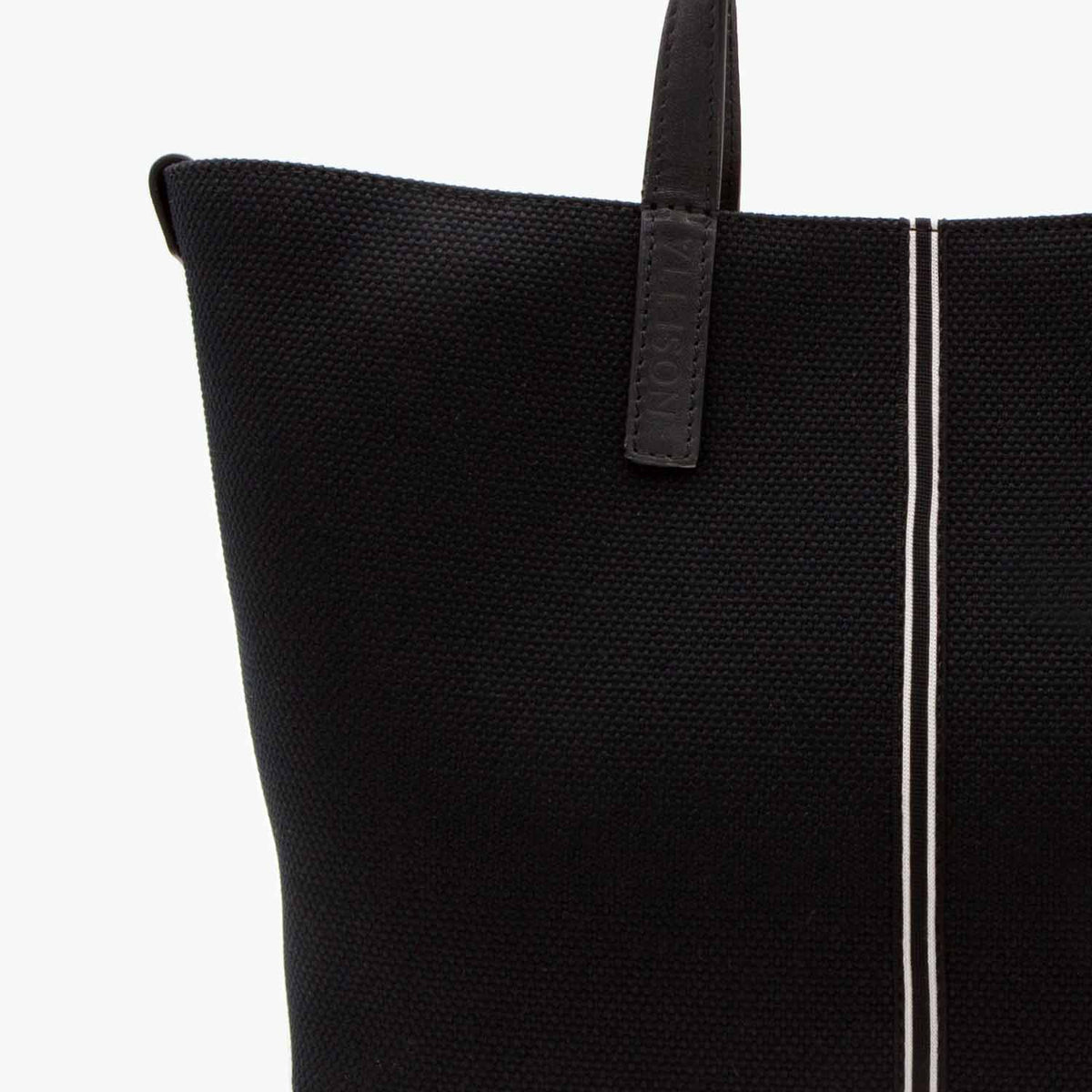 Carlia Small Tote Cotton Canvas and Leather - Nosetta