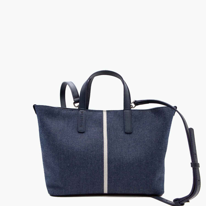 Blue, with the strap