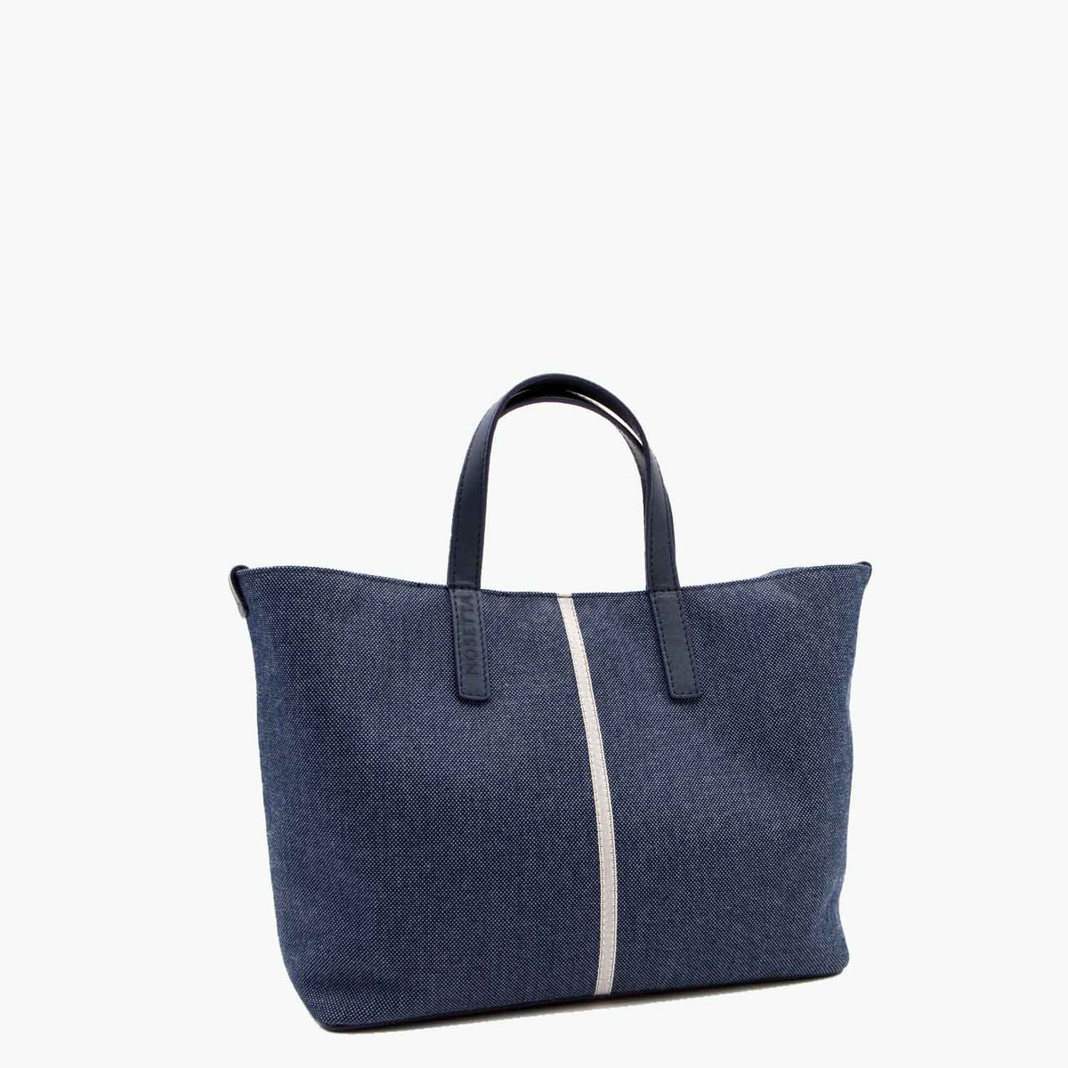 Carlia Small Tote Denim and Leather - Nosetta