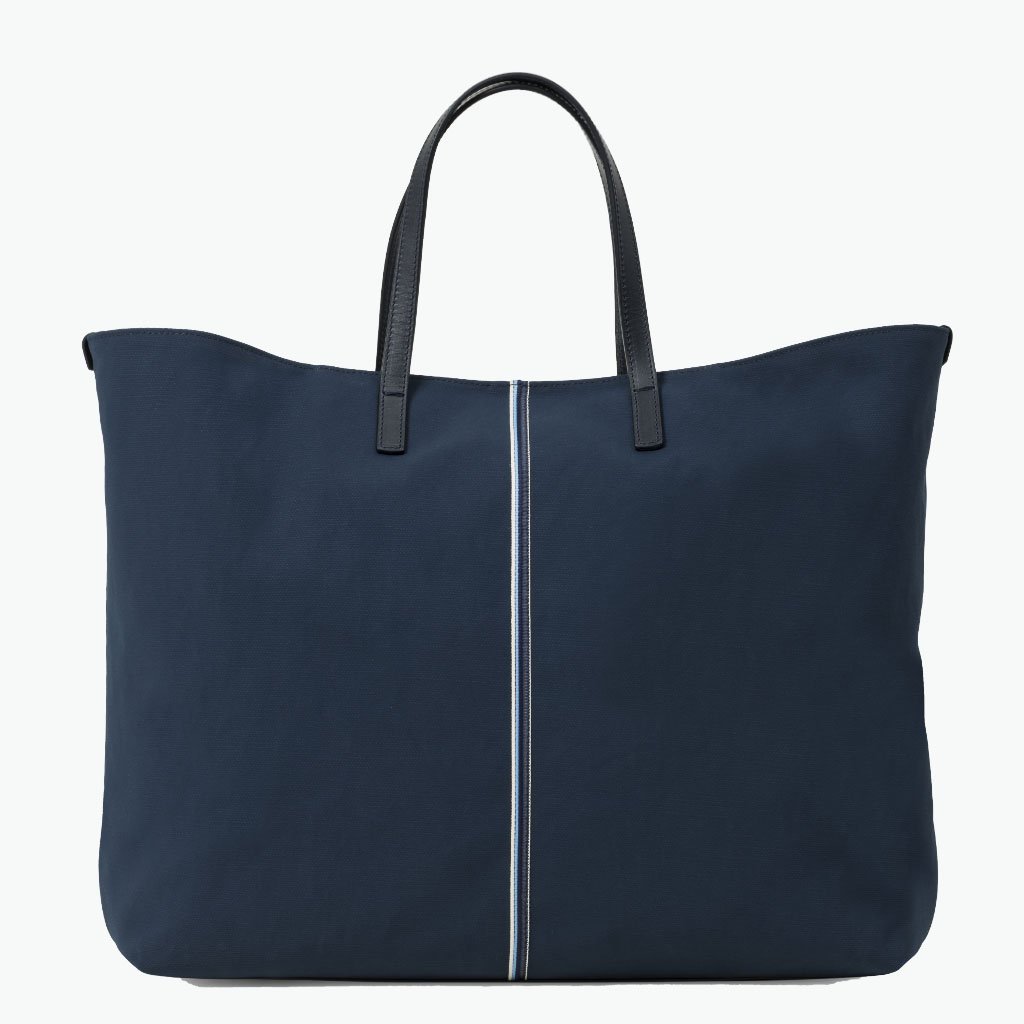 Carlotta Large Tote Canvas and Leather - Nosetta