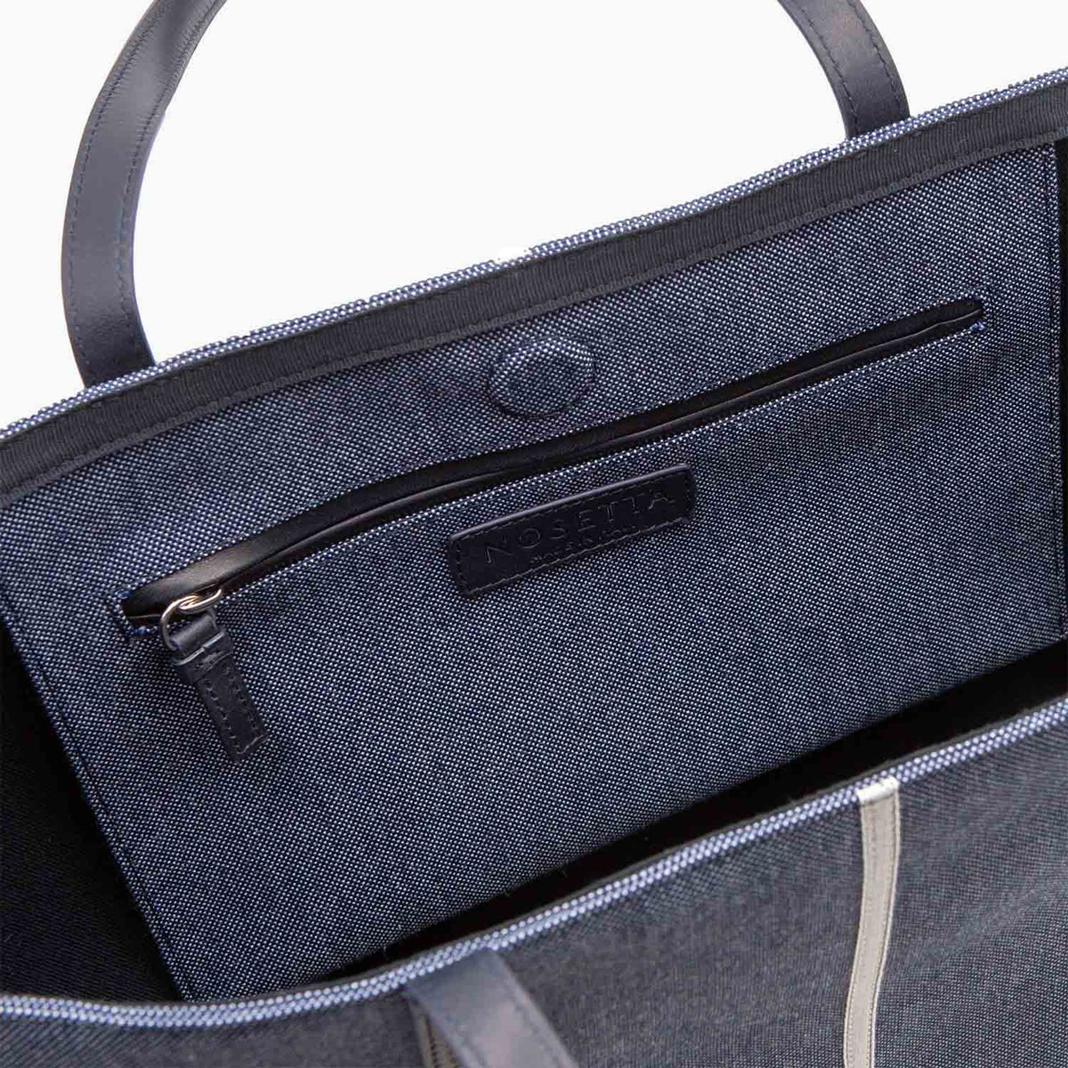 Celesia Medium Tote Denim and Leather - Nosetta