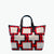 Carlia Small Tote Geometric Garden and Leather