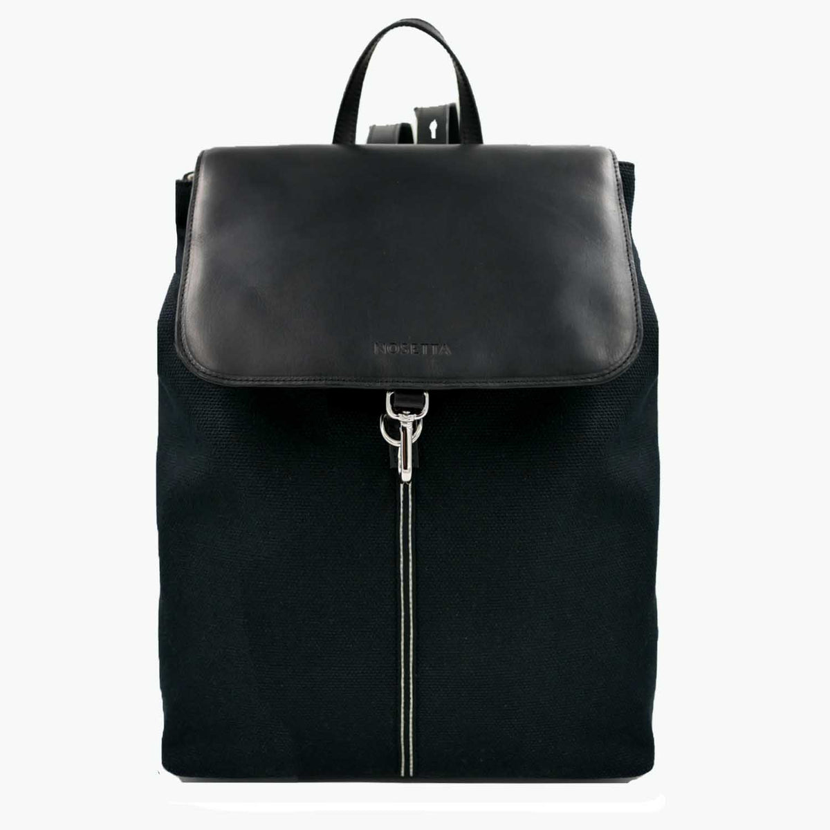 Este Backpack Cotton Canvas and Leather