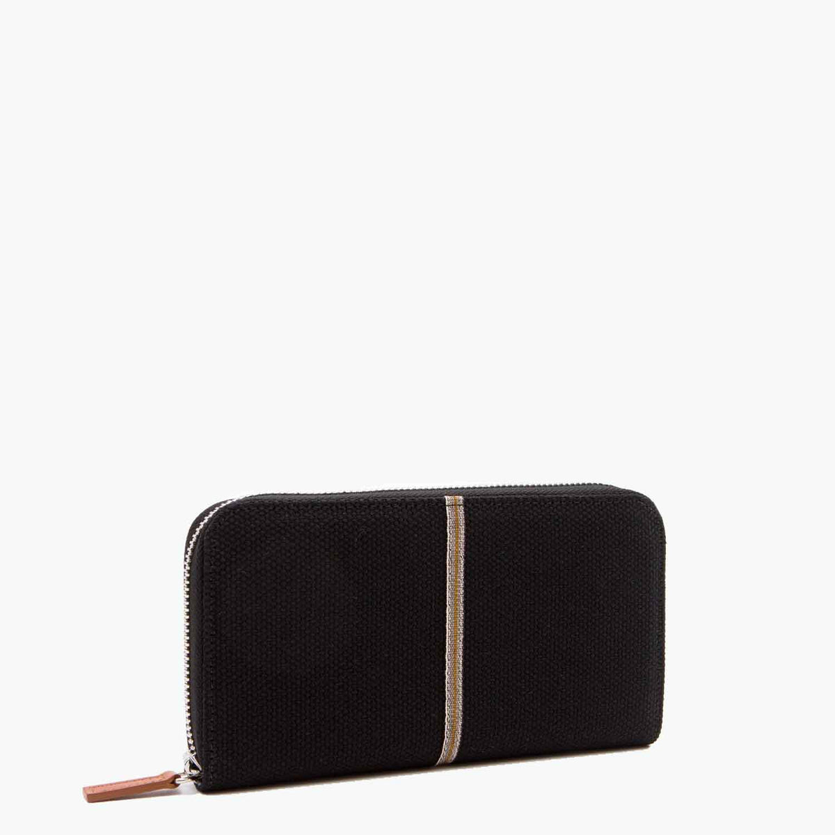 Mia Wallet Cotton Canvas and Leather