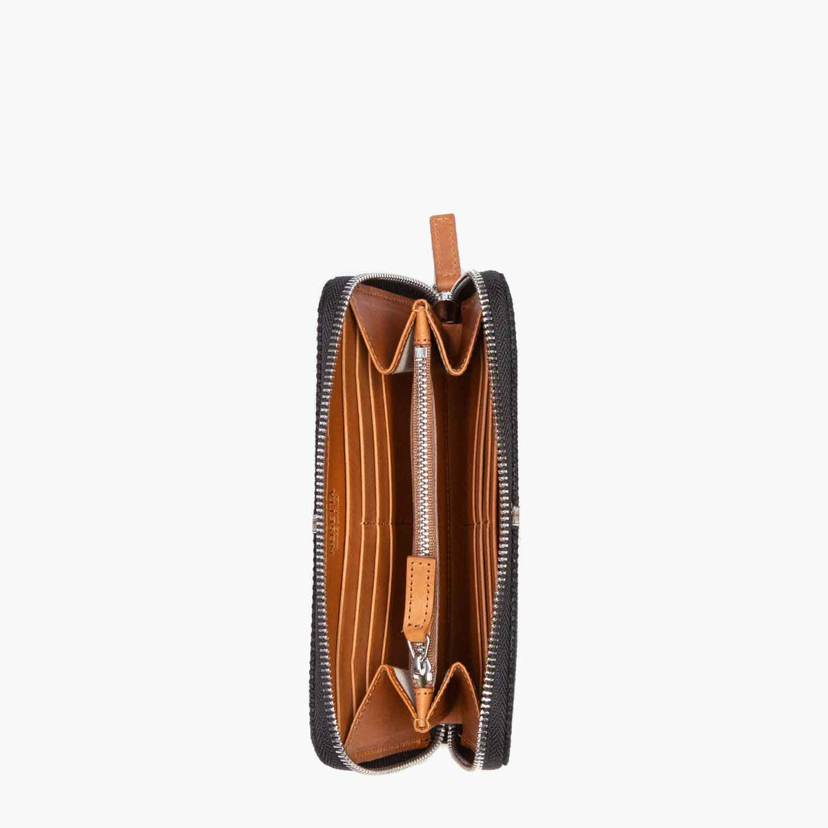 Mia Wallet Cotton Canvas and Leather