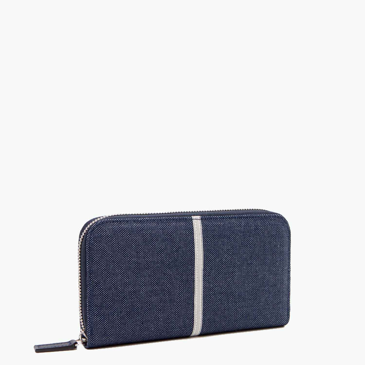 Mia Wallet Denim and Leather