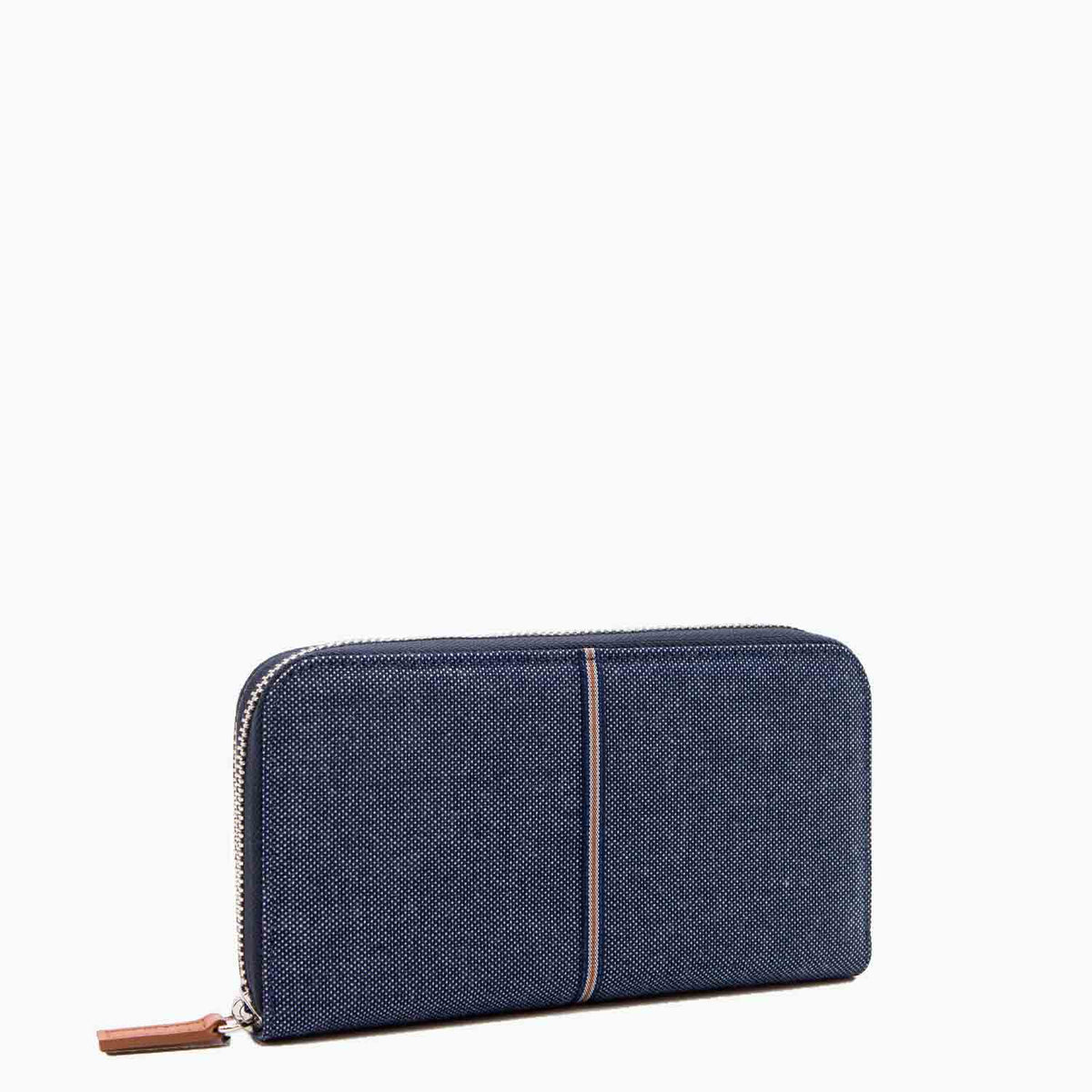 Mia Wallet Denim and Leather