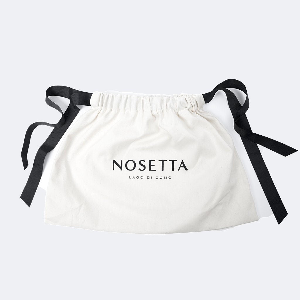 Gallia Clutch Cotton Canvas and Leather