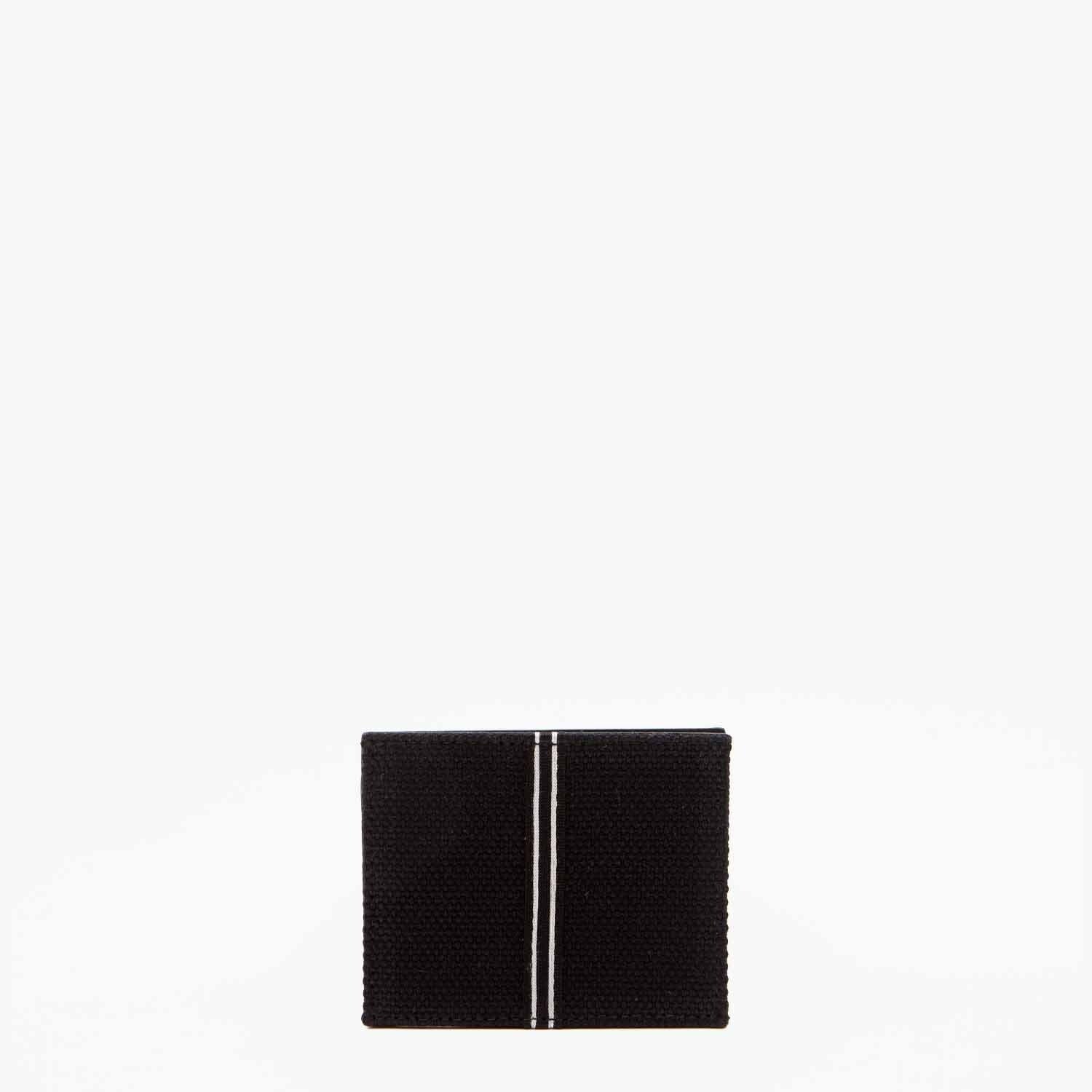 Oleandra Card Case Cotton Canvas and Leather - Nosetta